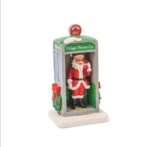 Miniature Santa Phone Booth